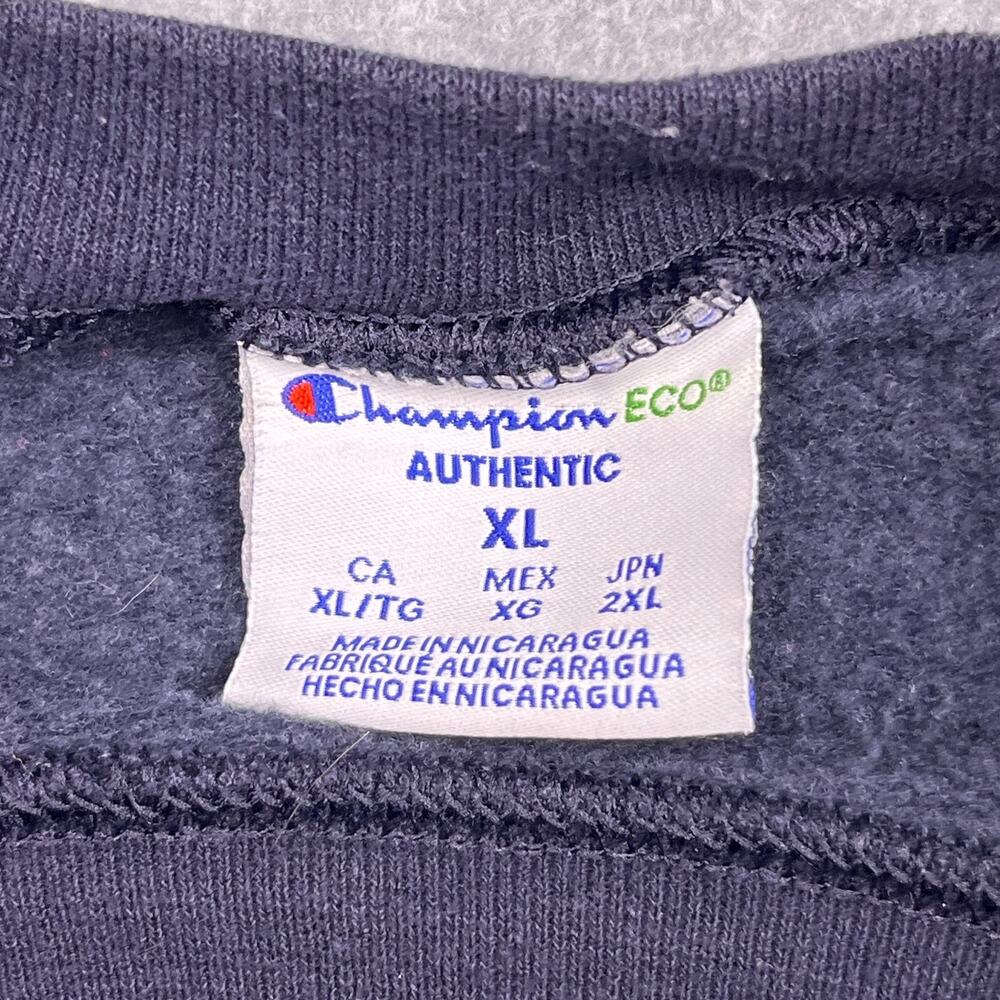 Champion Eco Penn State Nittany Lions Sweatshirt Mens XL Blue Pullover - Picture 11 of 15
